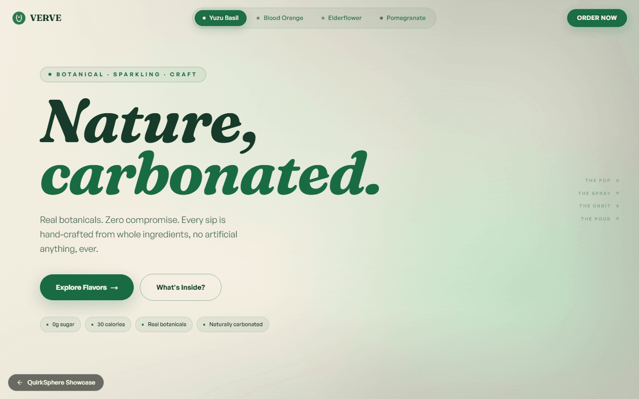 Verve demo site
